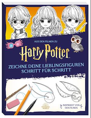 Aus den Filmen zu Harry Potter: Zeichne deine Lieblingsfiguren Schritt für Schritt