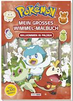 Pokémon: Mein großes Wimmel-Malbuch - Willkommen in Paldea!