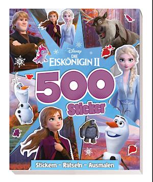 Disney Die Eiskönigin 2: 500 Sticker - Stickern - Rätseln - Ausmalen