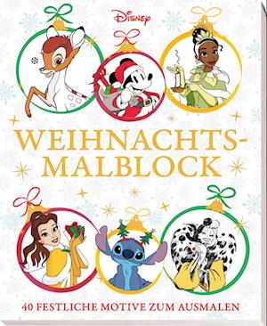 Disney: Weihnachtsmalblock