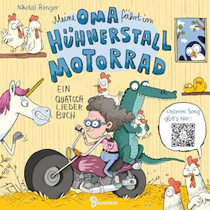 Meine Oma fährt im Hühnerstall Motorrad