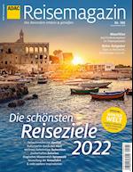 ADAC Reisemagazin 12/21 mit Titelthema Top Reisethemen 2022