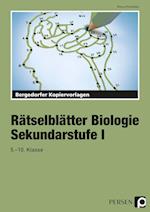 Rätselblätter Biologie