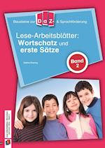 Lese-Arbeitsblätter: Wortschatz und erste Sätze 02