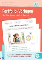 Portfolio-Vorlagen für Kita-Kinder von 3-6 Jahren