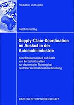 Supply-Chain-Koordination im Auslauf in der Automobilindustrie