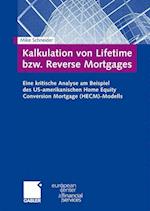 Kalkulation von Lifetime bzw. Reverse Mortgages