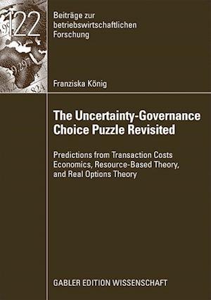 The Uncertainty-Governance Choice Puzzle Revisited