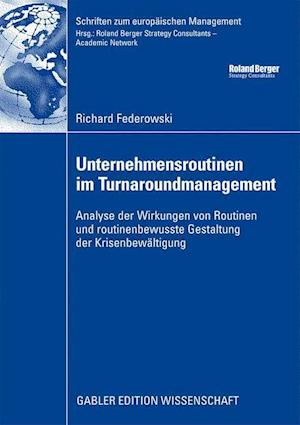 Unternehmensroutinen Im Turnaroundmanagement