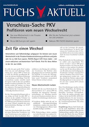 Verschluss-Sache Pkv