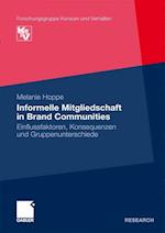 Informelle Mitgliedschaft in Brand Communities