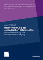 Harmonisierung Des Europäischen Bilanzrechts