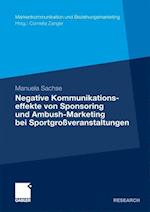 Negative Kommunikationseffekte von Sponsoring und Ambush-Marketing bei Sportgroßveranstaltungen