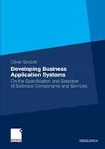 Developing Business Application Systems