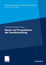 Stand Und Perspektiven Der Eventforschung