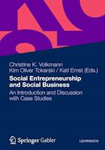 Social Entrepreneurship and Social Business