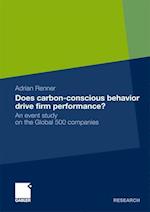 Does Carbon-Conscious Behavior Drive Firm Performance?