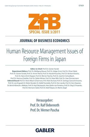 Human Resource Management Issues of Foreign Firms in Japan