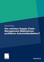 Von welchen Supply-Chain-Management-Maßnahmen profitieren Automobilzulieferer?