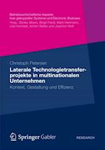Laterale Technologietransferprojekte in multinationalen Unternehmen