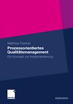 Prozessorientiertes Qualitätsmanagement