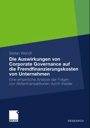 Die Auswirkungen von Corporate Governance auf die Fremdfinanzierungskosten von Unternehmen
