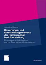 Bewertungs- und Entscheidungsrelevanz der Humankapitalberichterstattung