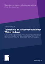 Teilnahme an wissenschaftlicher Weiterbildung