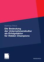 Die Bedeutung der Unternehmenskultur als Erfolgsfaktor für Hidden Champions