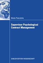 Supervisor Psychological Contract Management