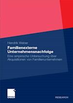 Familienexterne Unternehmensnachfolge