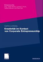 Kreativität im Kontext von Corporate Entrepreneurship
