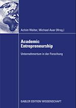 Academic Entrepreneurship