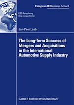 Long-Term Success of Mergers and Acquisitions in the International Automotive Supply Industry