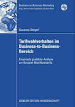 Tarifwahlverhalten im Business-to-Business-Bereich