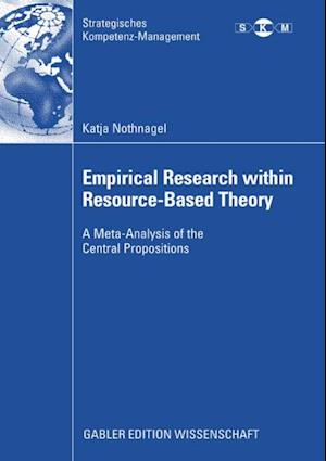 Empirical Research within Resource-Based Theory