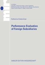 Performance Evaluation of Foreign Subsidiaries