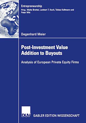 Post-Investment Value Addition to Buyouts