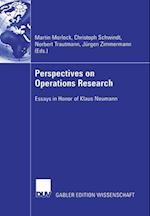 Perspectives on Operations Research