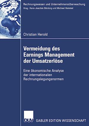 Vermeidung des Earnings Management der Umsatzerlöse