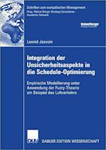 Integration der Unsicherheitsaspekte in die Schedule-Optimierung