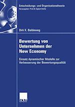 Bewertung von Unternehmen der New Economy