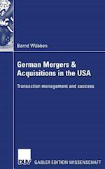 German Mergers and Acquisitions in the USA