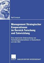 Management Strategischer Kooperationen Im Bereich Forschung Und Entwicklung