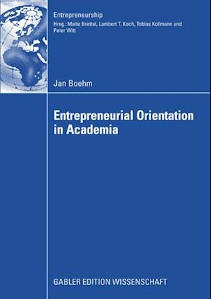 Entrepreneurial Orientation in Academia