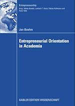 Entrepreneurial Orientation in Academia
