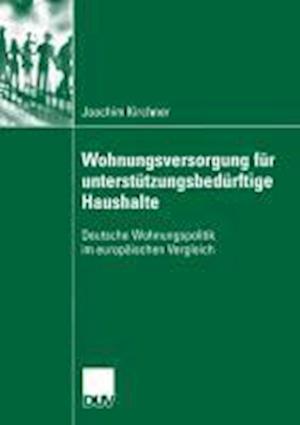 Wohungsversorgung Für Unterstützungsbedürftige Haushalte