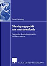 Offenlegungspolitik von Investmentfonds