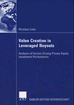 Value Creation in Leveraged Buyouts