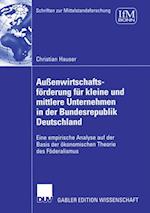 Außenwirtschaftsförderung für kleine und mittlere Unternehmen in der Bundesrepublik Deutschland